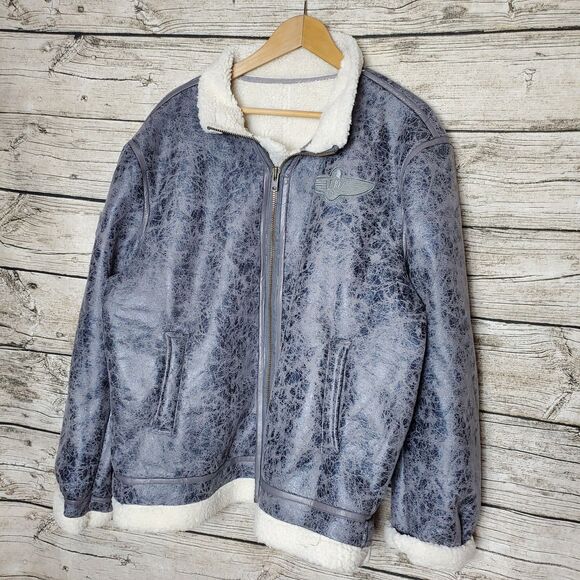 FREE SOLDIER CLASSIC TACTICAL BOMBER GRAY FLEECE LINED JACKET SZ XL - Picture 1 of 10